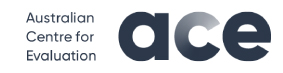 Australian Centre for Evaluation logo